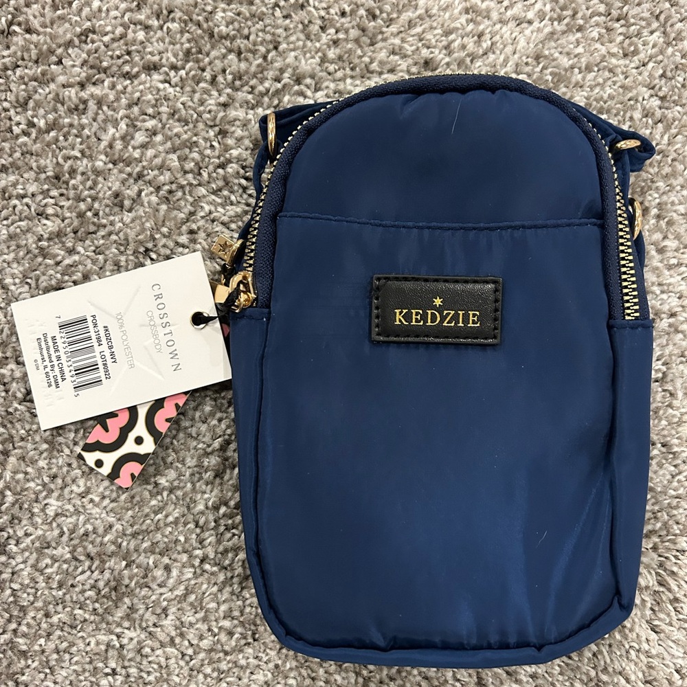 Kedzie Navy Crossbody Bag